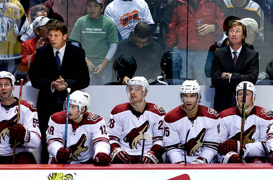 Ulf Samuelsson, Wayne Gretzky, tränare, coach