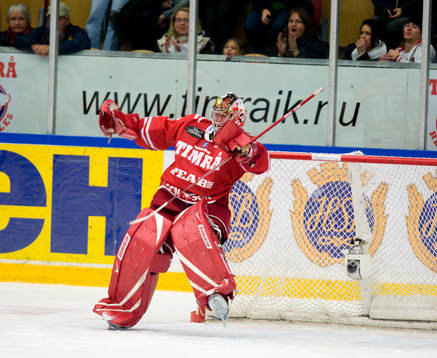 Magnus Åkerlund, målvakt Timrå jubel
