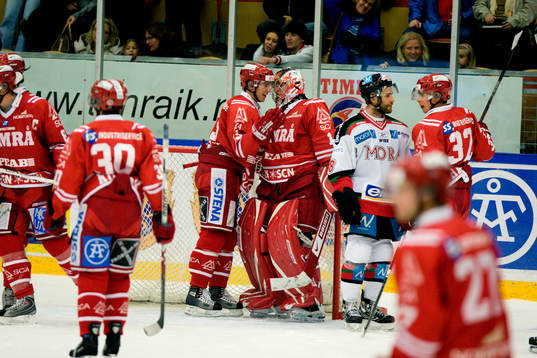 Peter Regin, Timrå och Magnus Åkerlund, målvakt Timrå