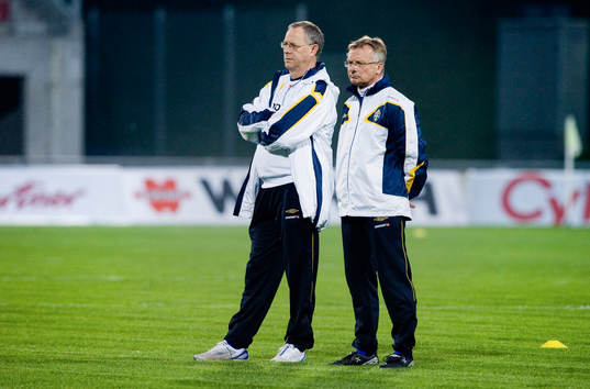 Lars Lagerbäck och Roland Nilsson