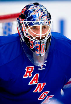 Henrik Lundqvist, målvakt, New York Rangers