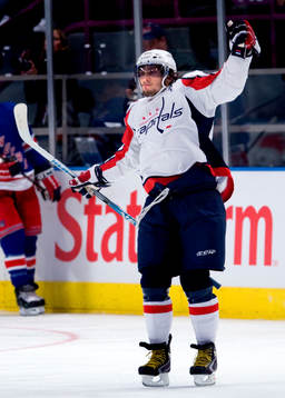 Alex Ovechkin, Washington Capitals, jubel