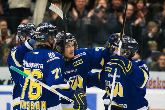 Jukka Voutilainen, HV71 gör 1-0