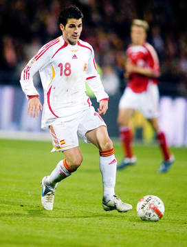 Cesc Fabregas, Spanien