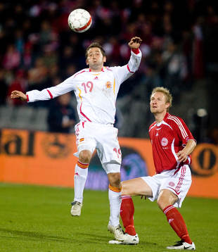 Raul Tamudo,  Spanien och Ulrik Laursen, Danmark