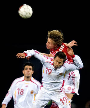 Martin Laursen, Danmark och Raul Tamudo, Spanien. Cesc