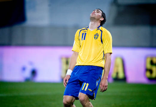 Johan Elmander blev mållös