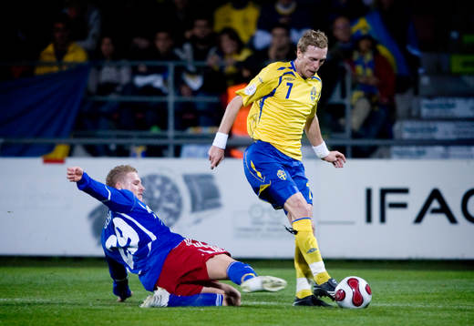 Christian Willhelmsson fintar Yves Ougri, Lichtenstein