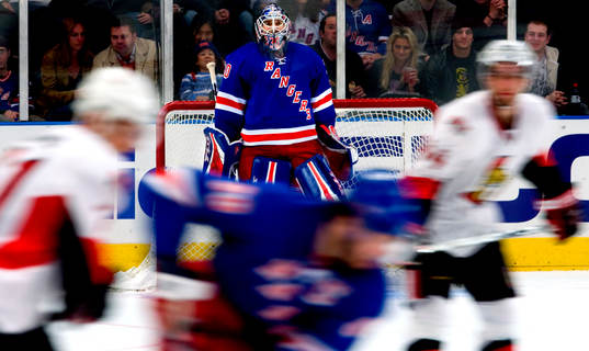 Henrik Lundqvist, målvakt, New York Rangers