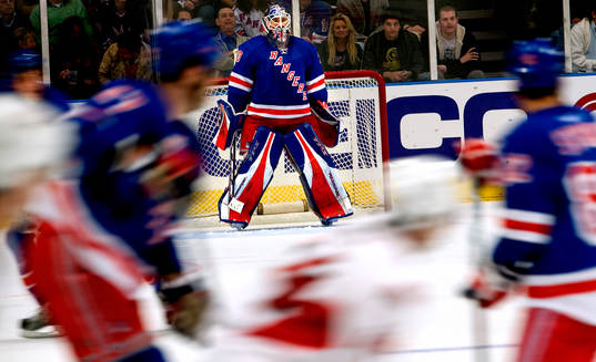 Henrik Lundqvist, målvakt, New York Rangers