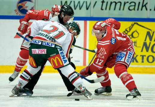 Johan Andersson, Timrå och Mikael Johansson, Frölunda
