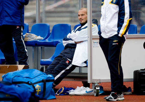 Fredrik Ljungberg tränade inte