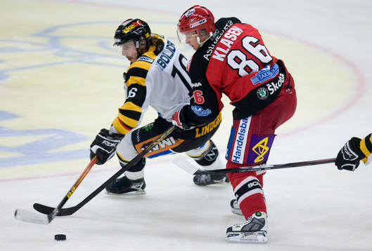 Fredrik Lindgren, Skellefteå, och Linus Klasen,