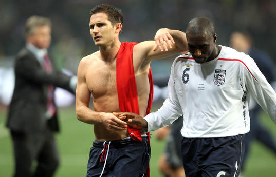 Frank Lampard och Sol Campbell