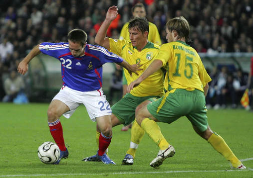 RIBERY, ZVIRGZDAUSKAS och KLIMAVICIUS