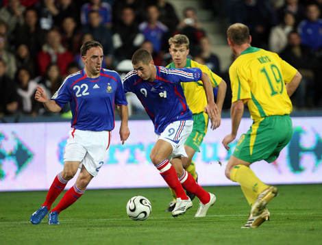 KARIM BENZEMA och FRANCK RIBERY