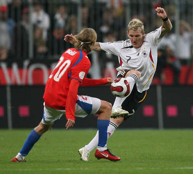 Jaroslav Plasil och Bastian Schweinsteiger