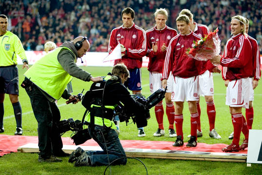 Fotboll, EM-kval, Lagbild, laguppställning, Danmark,