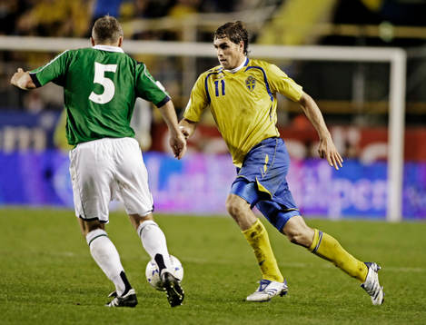 Johan Elmander, Sverige
