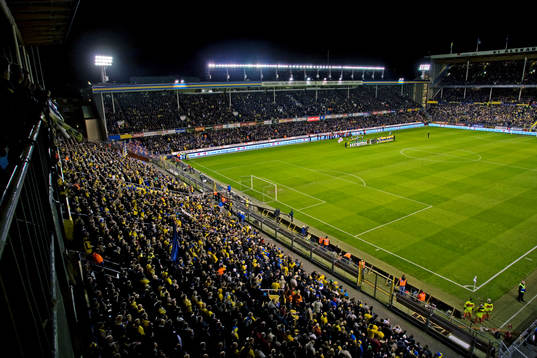 Råsunda, interiör, svenska klacken