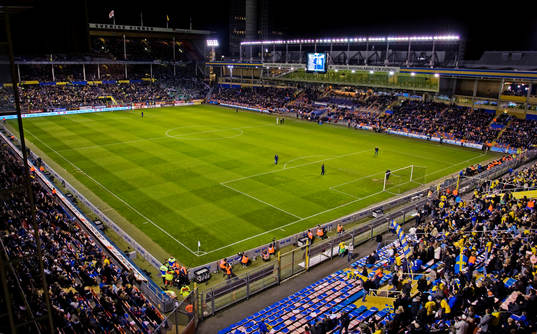 Råsunda, interiör, svenska klacken