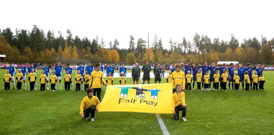Laguppställning. Fair play
