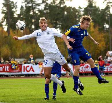 Oded Gavish, Israel och Andreas Landgren, Sverige. Nickduell