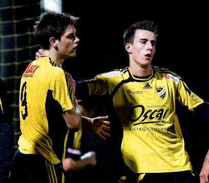 Måljubel, Simon Larsson och Fisnik Alaj
