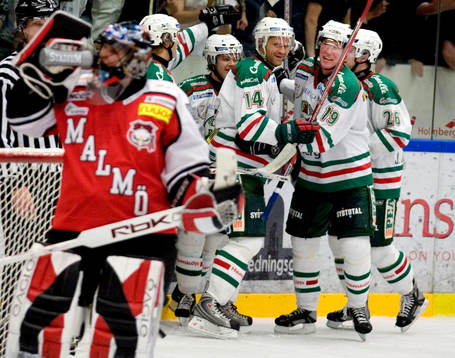 Kenny Jönsson, Rögle, Jubel, depp, Jani Hurme (målvakt)