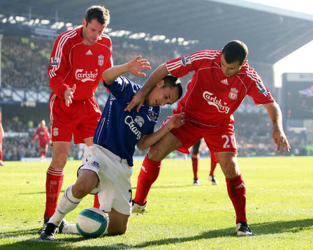 Leon Osman, Jamie Carragher och Javier Mascherano