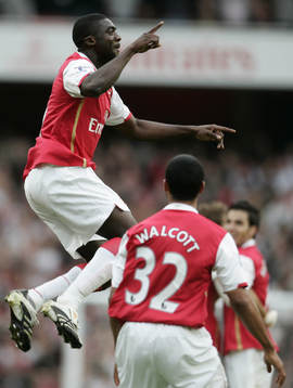 Kolo Toure, jubel