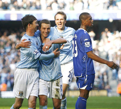 Fotboll, engelsk, Premier League, Manchester City -