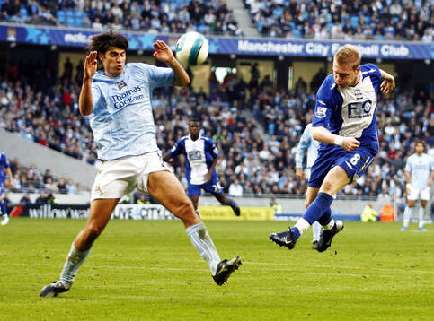 Fotboll, engelsk, Premier League, Manchester City -