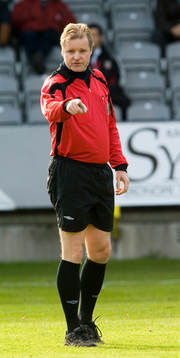 Johnny Lundbäck, domare