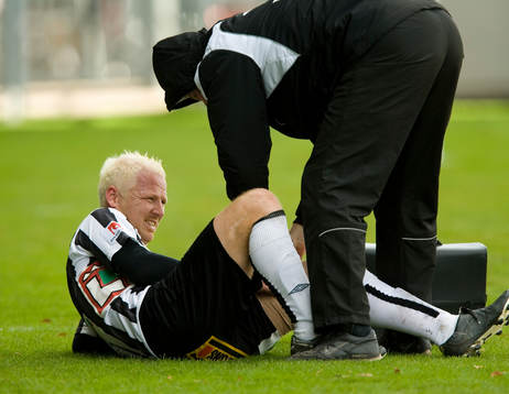 Jörgen Pettersson, Landskrona, skada