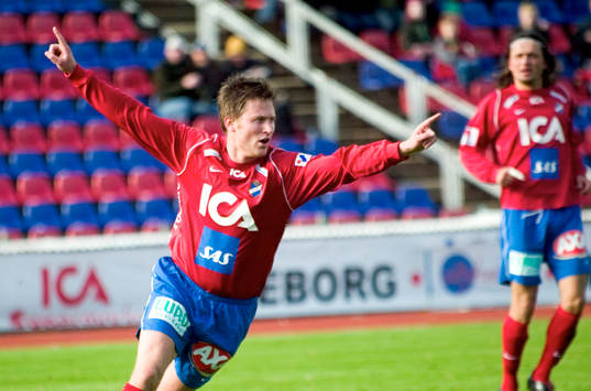 Daniel Svensson, jubel, Öster