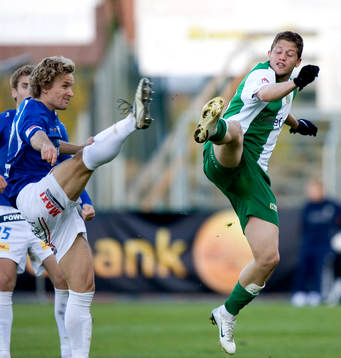 Paulinho och Jonas Bjurström, karate eller