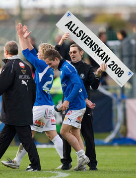 Allsvenskan även 2008 för Trelleborg