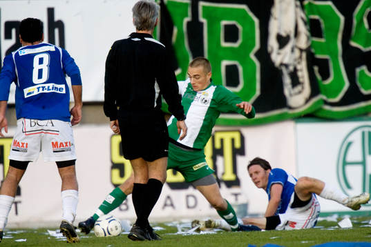 Domaren i vägen. Petter Andersson, Hammarby