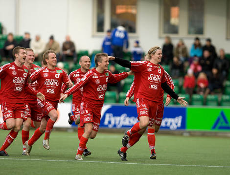 Jubel i Degerfors