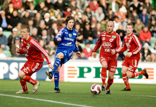 Linus Hallenius, Sundsvall och Henrik Berger, Degerfors
