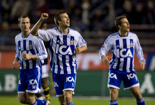 Hjálmar Jónsson, IFK Göteborg, Mattias Bjärsmyr och