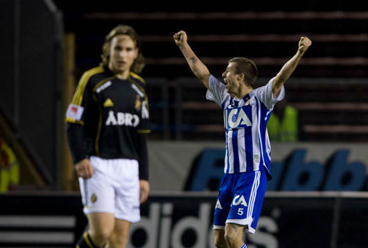 Mattias Bjärsmyr, IFK Göteborg, jubel
