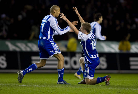 Mathias Ranégie, IFK Göteborg och Pontus Wernbloom, IFK