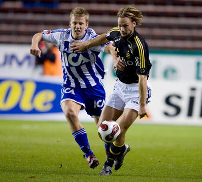 Pontus Wernbloom, IFK Göteborg och Patrik Karlsson, AIK