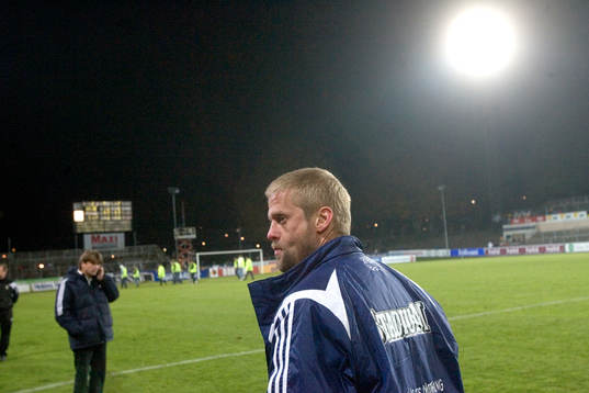 Siggi Jonsson, tränare och Bosse Andersson, klubbdirektör