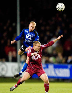 Andreas Johansson, Halmstad och Daniel Sjölund, Djurgården