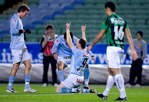 Niklas Skoog, Malmö FF, jubel