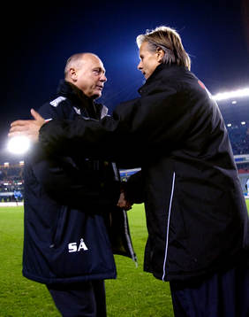 Sören Åkeby, Tränare Malmö, Roland Nilsson, GAIS