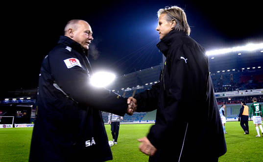 Sören Åkeby, Tränare Malmö, Roland Nilsson, Tränare